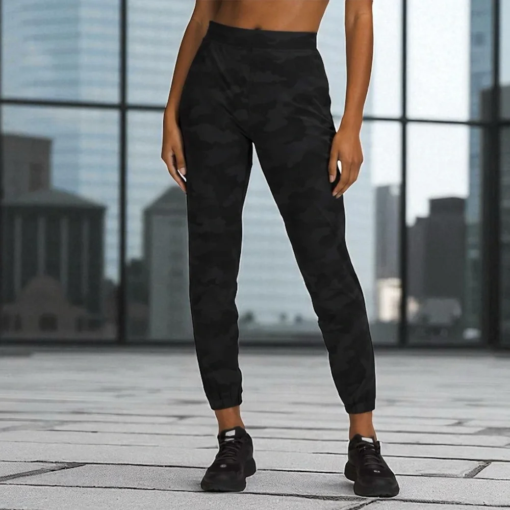 Lululemon Adapted State Jogger 28" in Heritage 365 Camo Deep Coal Multi Sz 10 - Picture 1 of 15